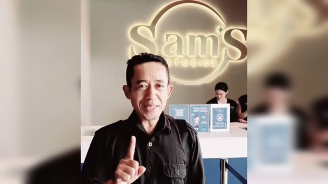 Sosok Toto Soegriwo produser film Merah Putih One For All. [Istimewa]